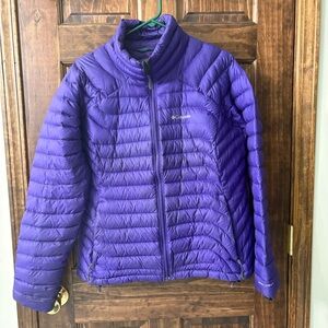 Columbia Vibrant Purple Quilted Jacket